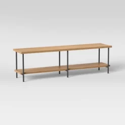 Wood And Metal TV Stand For TVs Up To 60" - Room Essentials™ -Target GUEST 008e6b5f 4d43 465d 8784 80c8ca30ed60