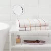 Quick Dry Striped Waffle Towel - Room Essentials™