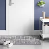 2'5"x3'8" Washable Modern Dashes Hi/Low Tufted Loop Accent Rug Blue - Room Essentials™: Indoor, Fade & Stain-Resistant