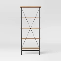 Wood And Metal Media Tower Bookcase Natural - Room Essentials™ 7 Wood And Metal Media Tower Bookcase Natural - Room Essentials™ -Target GUEST 0e7a47c1 ec4f 45c2 9c9b 1d913211ed29