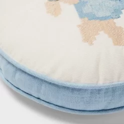 Flower Round Decorative Throw Pillow Light Blue - Room Essentials™ 5 Flower Round Decorative Throw Pillow Light Blue - Room Essentials™ -Target GUEST 15693f03 8d83 446c a72f b4e663115820