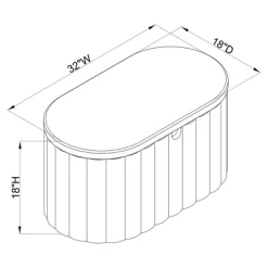 32" Folding Storage Bench - Room Essentials™ -Target GUEST 16e9750f da16 40a2 a10d d8ebde2cbdb6
