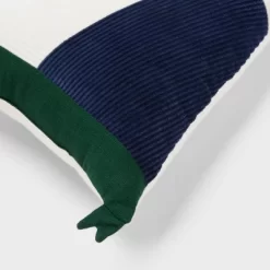 Triangle Corduroy Decorative Throw Pillow Navy Blue - Room Essentials™ -Target GUEST 18714b58 16f4 4baf 8aa9 495579a42e2b