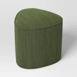 Triangular Shaped Upholstered Corduroy Ottoman - Room Essentials™ -Target GUEST 1cacb3f3 9b8e 4b71 8212 1b531c2cbc33