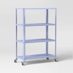 44" 3 Shelf Metal Rolling Bookcase - Room Essentials™ -Target GUEST 247b3672 ee5f 4499 a3a0 3f45abe6b14f