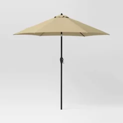 9'x9' Patio Market Umbrella - Black Pole - Room Essentials™ 21 9'x9' Patio Market Umbrella - Black Pole - Room Essentials™ -Target GUEST 360130ed 5293 44e5 badc e5a29898f7ee