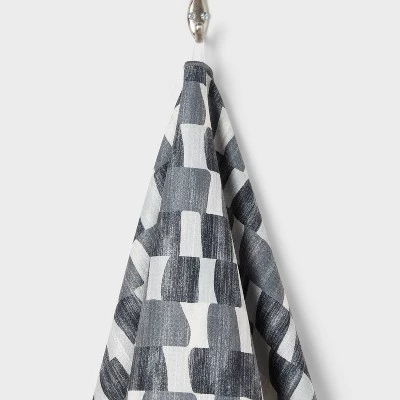 Quick Dry Watercolor Blocks Waffle Towel - Room Essentials™ 3 Quick Dry Watercolor Blocks Waffle Towel - Room Essentials™ - Image 3