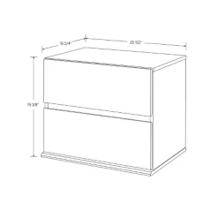 2 Drawer Modular Nightstand White - Room Essentials™ 5 2 Drawer Modular Nightstand White - Room Essentials™ -Target GUEST 3a4737e7 4084 4aa8 9faa fdad66f90a9c