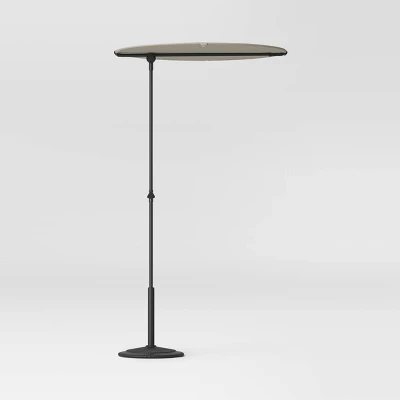 4' Round Outdoor Patio Market Umbrella - Room Essentials™ 7 4' Round Outdoor Patio Market Umbrella - Room Essentials™ - Image 7