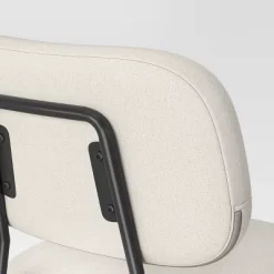 24" Upholstered With Metal Base Counter Height Barstool Cream Boucle - Room Essentials™ -Target GUEST 41498e78 65f9 42e5 9492 a3ad061a553e