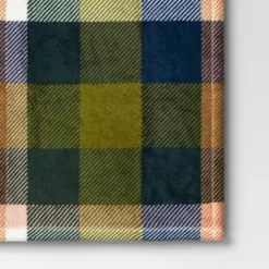 Printed Plaid Plush Throw Blanket Green Multi - Room Essentials™: Lightweight Knitted Fleece, 50x60, Machine Washable 6 Printed Plaid Plush Throw Blanket Green Multi - Room Essentials™: Lightweight Knitted Fleece, 50x60, Machine Washable -Target GUEST 41583fbb d15f 4ec9 a978 cc617eb04a3b