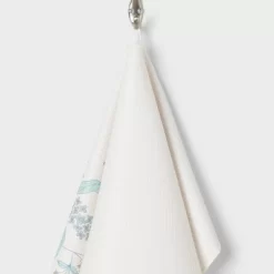 Quick Dry Floral Border Waffle Towel White - Room Essentials™ -Target GUEST 463fb7cc 1e17 49da ba58 2f509829cd53