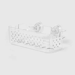 Suction Medium Basket Clear - Room Essentials™ -Target GUEST 493d2504 36d2 4404 9c84 822428f27b43