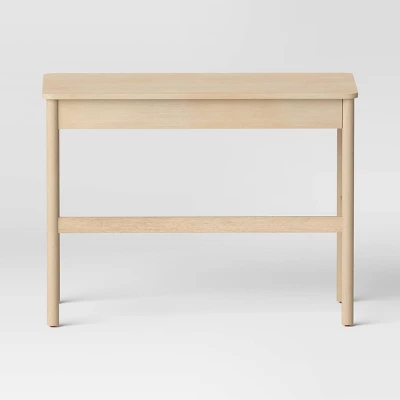 Scandi Desk With Drawers Natural - Room Essentials™ 3 Scandi Desk With Drawers Natural - Room Essentials™ - Image 3