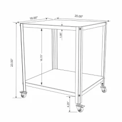 Metal Accent Rolling End Table Chalk White - Room Essentials™ -Target GUEST 51c19739 4361 4785 ab78 878da936f342