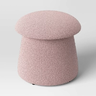 Mushroom Upholstered Storage Ottoman - Room Essentials™ 7 Mushroom Upholstered Storage Ottoman - Room Essentials™ - Image 7