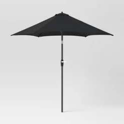 9'x9' Patio Market Umbrella - Black Pole - Room Essentials™ 17 9'x9' Patio Market Umbrella - Black Pole - Room Essentials™ -Target GUEST 5f8c1ba4 b215 436e b405 cba09e084dfe