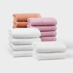 18pk Everyday Washcloths - Room Essentials™ -Target GUEST 6385c6be dcc5 4cdd b1f7 6a685aa84311