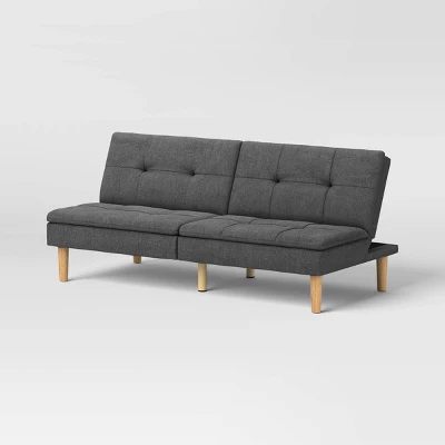 69" Tufted Dorm Futon Sofa - Room Essentials 7 69" Tufted Dorm Futon Sofa - Room Essentials - Image 7
