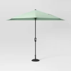 7.813'x8.83' Half Circle Patio Umbrella - Black Pole - Room Essentials™ 13 7.813'x8.83' Half Circle Patio Umbrella - Black Pole - Room Essentials™ -Target GUEST 7428ca1b 6a0b 4d47 aff8 c994ccff9850