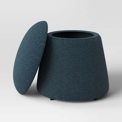 Mushroom Upholstered Storage Ottoman - Room Essentials™ 3 Mushroom Upholstered Storage Ottoman - Room Essentials™ - Image 3