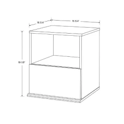 1 Drawer Modular Nightstand White - Room Essentials™ -Target GUEST 7905ea17 3d75 4eb6 89d5 c53f87bc4189