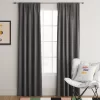 1pc Room Darkening Heathered Window Curtain Panel - Room Essentials™