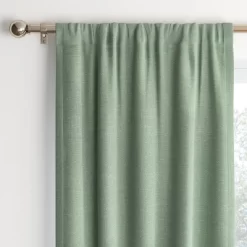 Room Darkening Heathered Thermal Window Curtain Panel Green - Room Essentials™ -Target GUEST 82d879d9 b1c8 4488 9246 a51db847a997