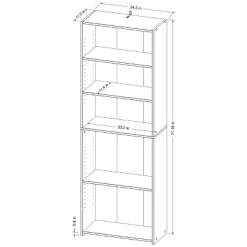 5 Shelf Bookcase Natural- Room Essentials™ 15 5 Shelf Bookcase Natural- Room Essentials™ -Target GUEST 85ce272a 6c74 43d5 8150 1138cbe287c7