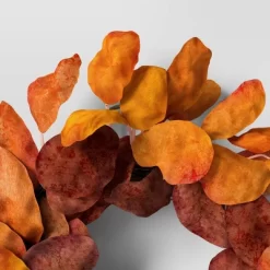 Orange Leaf Fall Mini Wreath - Room Essentials™ -Target GUEST 89929a43 9e08 4153 a866 3965b5ba7685