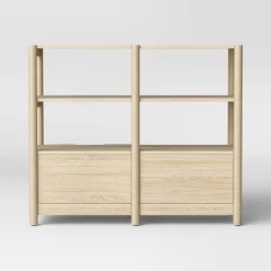 32" Scandi Small Bookcase With Storage Drawers Natural - Room Essentials™ -Target GUEST 8dc80f70 9144 4e31 951e 0709a4006fb5