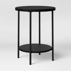 Wood And Metal Round End Table - Room Essentials™ -Target GUEST 8fbadf3b 2739 4880 ac3b 1fda1aeb285d