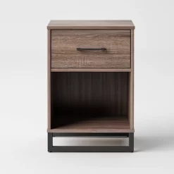 Mixed Material Nightstand - Room Essentials™ -Target GUEST 94c8f805 374f 42b3 8256 c686819f9937