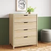 Scandi 4 Drawer Dresser Natural - Room Essentials™