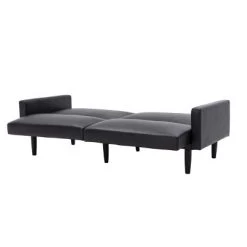 Faux Leather Futon Sofa With Arms Black - Room Essentials™ -Target GUEST 9d1c56ec c4dc 4391 8d2f 40e99d25975e