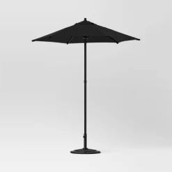 6' Round Outdoor Patio Market Umbrella With Black Pole - Room Essentials™ 18 6' Round Outdoor Patio Market Umbrella With Black Pole - Room Essentials™ -Target GUEST ad857d44 2817 4751 a7fd 913e10de71c8