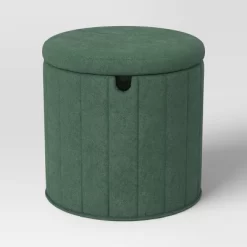 Folding Round Storage Ottoman - Room Essentials™ -Target GUEST adae96d8 3992 4466 b360 eba43b44d17c