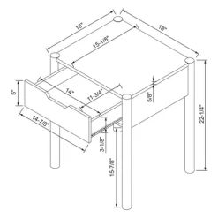Scandi Nightstand Natural - Room Essentials™ -Target GUEST ae941334 ebd6 4164 b5b6 a6f1b3a83d7e