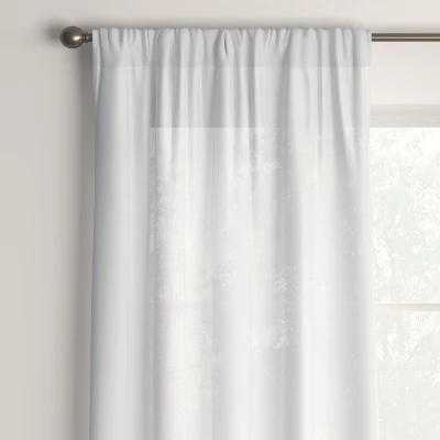 1pc Sheer Window Curtain Panel White - Room Essentials™ 3 1pc Sheer Window Curtain Panel White - Room Essentials™ - Image 3