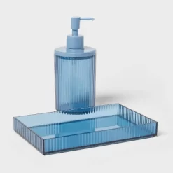 Ribbed Tray Blue - Room Essentials™ -Target GUEST b28c5bb7 1e03 493f a538 28f6cf278021