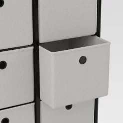 Fabric 6-Bin Tall Vertical Dresser Black Frame - Room Essentials™ -Target GUEST b2ebe5b8 2953 436a a38e 9f6dcafafd48