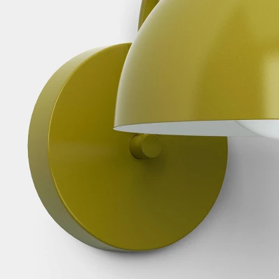 Metal Dome Wall Sconce - Room Essentials™ 2 Metal Dome Wall Sconce - Room Essentials™ - Image 2