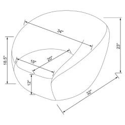 Swivel Accent Chair - Room Essentials™ 9 Swivel Accent Chair - Room Essentials™ -Target GUEST ba44349c 1ec8 4fc6 a351 c93a6f2267d2