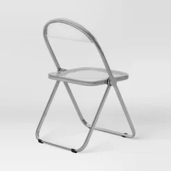 Modern Metal Acrylic Folding Chair - Room Essentials™ -Target GUEST bbc7728b 7bfc 4beb ade1 5a09cbc85ce2