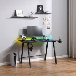 Gaming Dorm Desk With LED Lights And Headphone Holder - Room Essentials™ -Target GUEST bd44df7f 868d 4ba9 8418 89c759d1abee