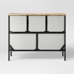 36" Wide Fabric Bin 5 Dresser Black Frame - Room Essentials™ 7 36" Wide Fabric Bin 5 Dresser Black Frame - Room Essentials™ -Target GUEST be4d80bc 54da 4832 9fc1 f3d8595c47c7