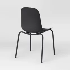 4pk Dorm Dining Chairs Black - Room Essentials™: Metal Frame, Armless, Powder-Coated Finish 7 4pk Dorm Dining Chairs Black - Room Essentials™: Metal Frame, Armless, Powder-Coated Finish -Target GUEST bf2ee440 3151 4411 b2c6 eaf9f39bcad0