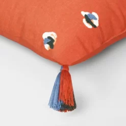 Abstract Dots Embroidered Cotton Square Throw Pillow - Room Essentials™ -Target GUEST c189501b 665b 484f a7bd 0be577802d41