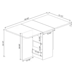 Drop Leaf Dining Table With Storage Shelves White - Room Essentials™ 9 Drop Leaf Dining Table With Storage Shelves White - Room Essentials™ -Target GUEST c5205c46 2da9 446d 918c ac6411baaf54