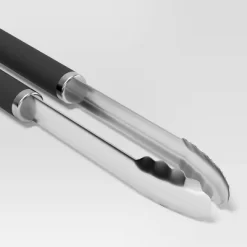 3pc Stainless Steel Grill Tool Set With Handles Light Silver - Room Essentials™: BBQ Accessories, Polypropylene Grip, No Assembly Required